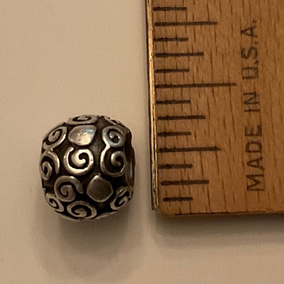 Pandora Swirls & Dots Charm Sterling Silver - Picture 4 of 5